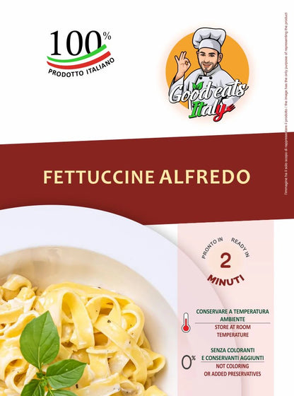 Fettucine with Alfredo Sauce - Goodeatitaly