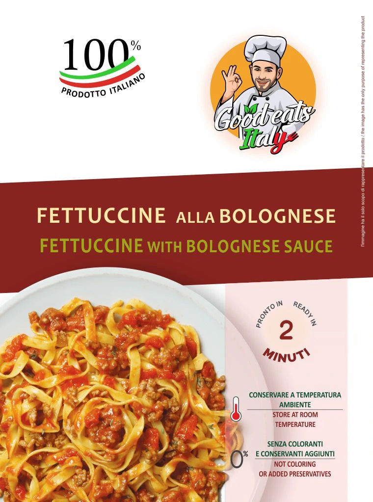 Fettuccine with Bolognese Sauce - Goodeatitaly