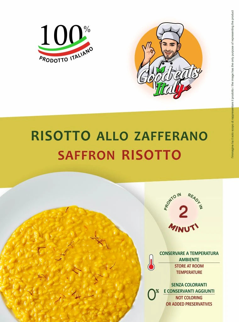 Saffron Risotto - Goodeatitaly