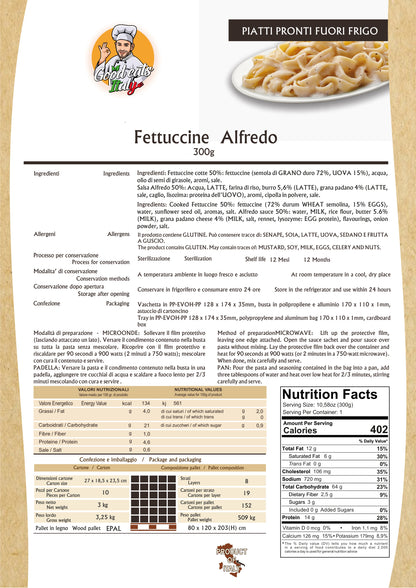 Fettucine con salsa Alfredo