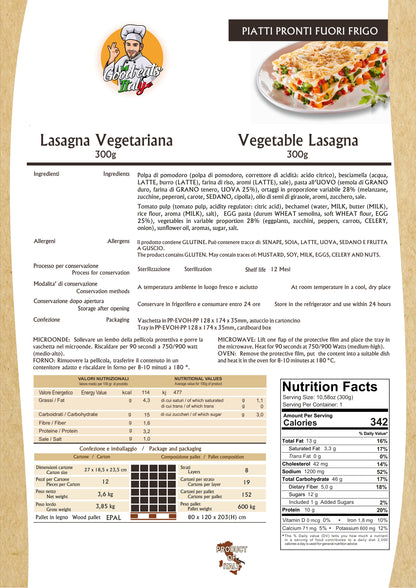 Vegetable Lasagna - Goodeatitaly