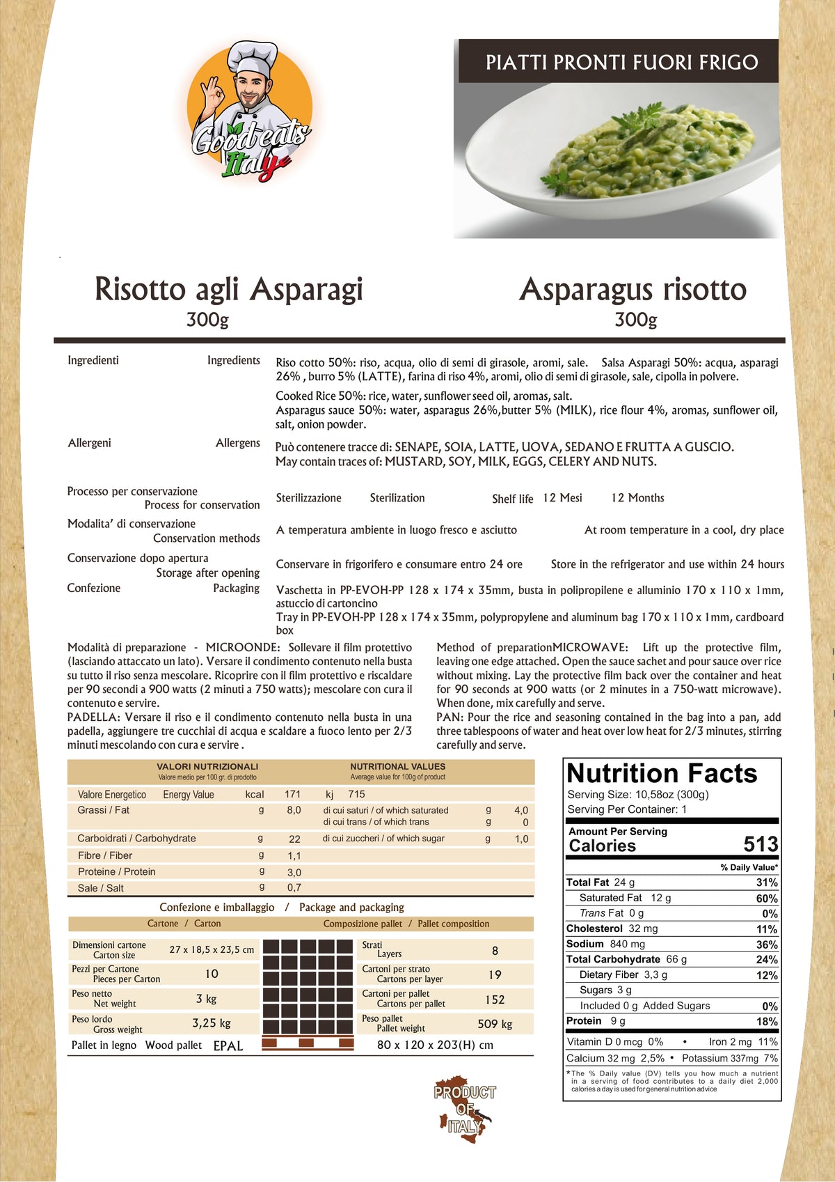 Asparagus Risotto - Goodeatitaly
