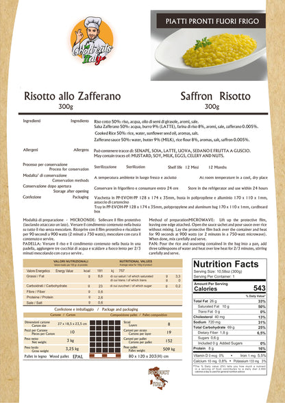 Risotto de azafrán