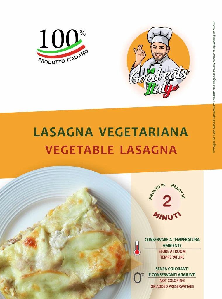 Vegetable Lasagna - Goodeatitaly