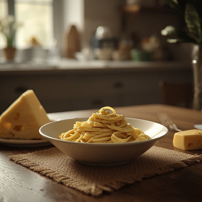 Spaghettoni Cheese and Black Pepper